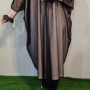 عبا کرپ حریر باتور فقط مشکی