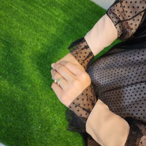 عبا کرپ حریر باتور فقط مشکی