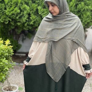 عبا دو تیکه جلو بسته