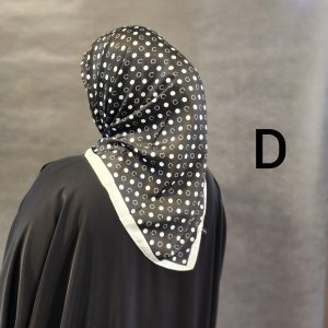 روسری کوتاه مجلسی ابریشم تویل نجم بانو