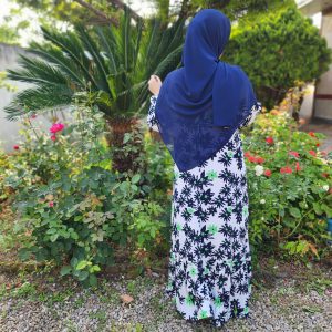 پیراهن ساحلی نخی نجم بانو