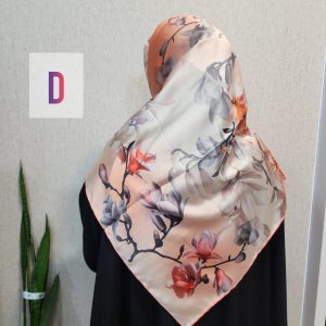 روسری ابریشم کوتاه مجلسی نجم بانو