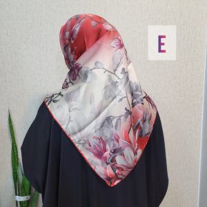 روسری ابریشم کوتاه مجلسی نجم بانو