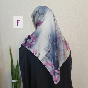 روسری ابریشم کوتاه مجلسی نجم بانو