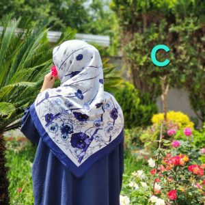 روسری نخ پنبه وارداتی نجم بانو