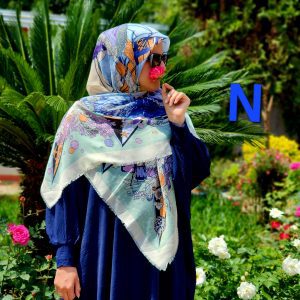 روسری نخ پنبه وارداتی نجم بانو