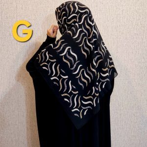 روسری کرپ حریر محرم نجم بانو