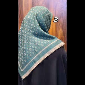 روسری کوتاه موهر نجم بانو