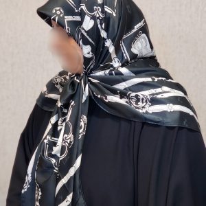 روسری ابریشم ژاکارد نجم بانو